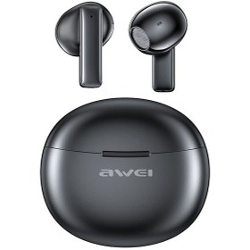 Resim Awei T87 Gerçek Kablosuz Bluetooth Spor Kulaklığı Siyah 