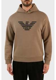 Resim Emporio Armani Erkek Sweat 6L1ML9 1JWPZ 01D8 BEJ Bej 