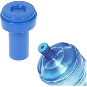 Resim Su Sebili Uyumlu Yaylı Damacana Kapağı Su Dökülmesini Engelleyen Yaylı Kapak 1 Adet Mavi 