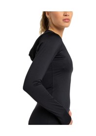 Resim Roxy Roxy New Essentials Hoodie Zipped Kadın Lycra 5208 Siyah 