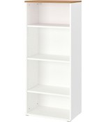 Resim Kitaplık, Beyaz, 60x140 Cm Beyaz 