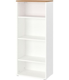 Resim Kitaplık, Beyaz, 60x140 Cm Beyaz 