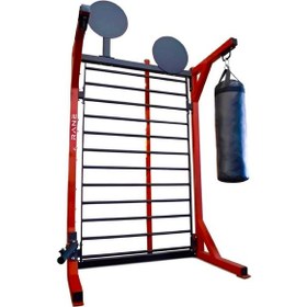 Resim Fitness Crossfit Esneme Ünitesi Wall Ball Target Boks Torbosı Asklı Çok Amaçlı Stand 