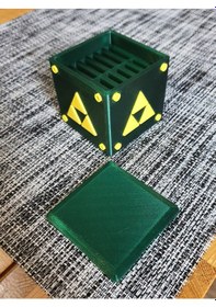 Resim Opencart Zelda Triforce Switch Kartuş Kılıfı Sadece Plastik Aparattır 