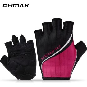 Resim Liangduo Shop Stili S Beden Phmax Erkekler Bisiklet Eldiveni Yarım Parmak Bisiklet Eldiveni (Yurt Dışından) 