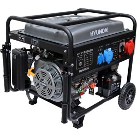 Resim Hyundai HHY12000ED Dual Power Jeneratör 10 Kw 220V/380V Marşlı 27L Bakır Sargı 