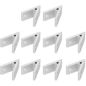 Resim Fortunelane 10 Adet Alüminyum Bağlayıcı Aksesuar - 20/30/40/45/50/60 Mm - Dayanıklı Montaj Aidesi 