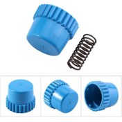 Resim Lemestar Husqvarna T25 Mavi Kapağı Ve Tt25 Yaylı Kesme Makinesi Aksesuarı - Dayanıklı Nilon Ve Metal Malzeme, Kolay Kurulum 