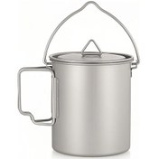 Resim Teltree Tomshoo Ta8315bh Dayanıklı Titanyum Tencere, 750ml, Kamp Ve Doğa Yürüyüşü İçin İdeal Çok Renkli 