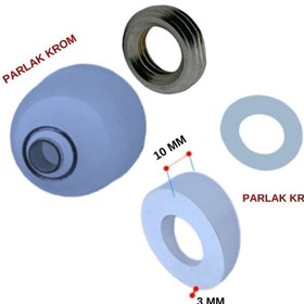 Resim Artema Vitra / Taharet Ucu Paslanmaz Kararmaz Çok Kaliteli 