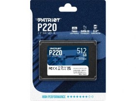 Resim Patrıot P220 2.5 512GB Sata3 550/500 SSD (P220S512G25) 