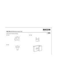 Resim Bocchi Matera Bornoz Askılık Mat Siyah 3021-0014-ab Çok Renkli 