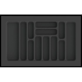 Resim Çekmece İçi Kaşıklık Ve Kepçelik Düzenleyici Antrasit 78x49 Cm 69x40 Cm Kadar Kesilebilir Antrasit 