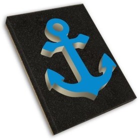 Resim Dekor 1525 Çapa Baskı Aparatı Stampa 15x20 cm - Efekt Boya Desen Süngeri 