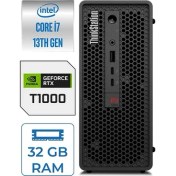 Resim Lenovo Ws P3 Ultra Sff I7-13700K 32GB Ddr5 1tb SSD Nvidia 8gb T1000 Windows 11 Pro 30HA000QTX05 