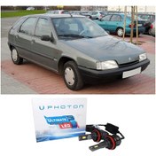 Resim Citroen Zx Led Xenon Uzun + Kısa Far Ampulü H4 Ultimate Yeni Seri Beyaz 
