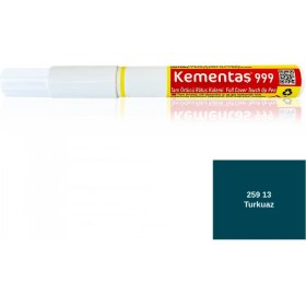Resim Kementaş Tam Örtücü Rötuş Kalemleri 259 13 Turkuaz Tam Örtücü Rötuş Kalemi 