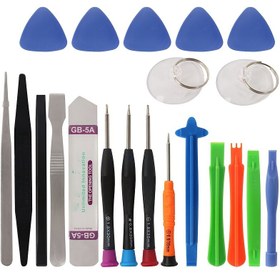 Resim 21 in 1 Mobil Telefon Tamir Araçları Kiti Spudger Pry Açma Aracı Tornavida Seti iPhone X 8 7 6S 6 Plus 11 Pro 12 13 max XS El Araçları 