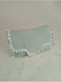 Resim Wenaris 17 parçalık yuvarlak babynest seti ( muslin ve waffle pike kumaşları) 
