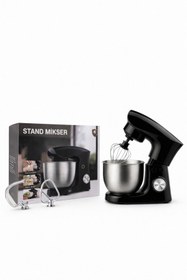 Resim ATLT ATLANTİS 1500W 6 LİTRE 3 APARAT HAMUR YOĞURMA MAKİNESİ PASLANMAZ ÇELİK STAND MIXER ALMAN KALİTESİ HM-8088 