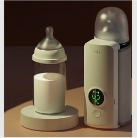 Resim Leezsing Taşınabilir Akülü Biberon Isıtıcı Anne Sütü Formülü 