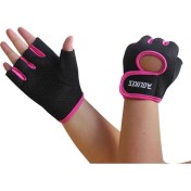 Resim Liangduo Shop Kırmızı Stil S Beden Sıcak Satış Kadın Erkek Spor Trendy Yarım Parmak Naylon Eldiven Iyi Geçirgenlik Bisiklet Spor Eldiven (Yurt Dışından) 