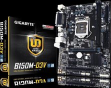 Resim GIGABYTE B150M-D3V-DDR3 1866MHz M2 Anakart Gigabyte