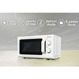 Resim ZLN1174 | Mikrodalga Fırın | 20L Kapasite | 700W | 6 Kademeli | Buz Çözme 