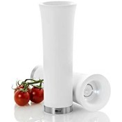 Resim Adhoc Mılano Beyaz Elektrikli Tuz Ve Biber Değirmeni 20Cm Ø5Cm,Led Işıklı 