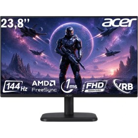 Resim Acer KA242YP0BI 23.8" 1ms 144 Hz Freesync Va Monitör UM.QX2EE.034 