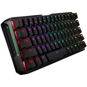 Resim Asus ROG Falchion Cherry MX Red Switch Türkçe RGB Mekanik Kablosuz Mini Gaming Klavye 