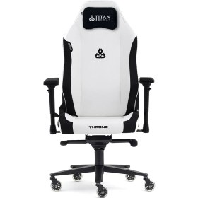 Resim Titanseat Throne Leather White Oyuncu Koltuğu 