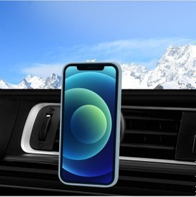 Resim Telefon Tutacağı Havalandırma Izgarasına Geçme Manyetik Magsafe Uyumlu Araç İçi Tel Tutucu Siyah Glz03517216 Siyah 