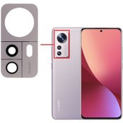 Resim Xiaomi Uyumlu 12 Kamera Lensi Camı Küçük 2201123G 2201123C Gold 