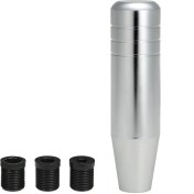 Resim Neevoyu Alüminyum Vites Çubuğu Kolu 13cm Evrensel Uyumlu 8-12mm Adaptörler İle Gümüş 