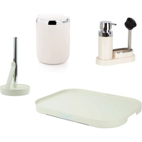 Resim Primanova M-SE43-09 Polen Bej 4'lü Mutfak Seti 