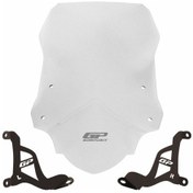 Resim GP Kompozit Aprilia SR 125 / 160 2024 Uyumlu Ön Cam Şeffaf 51 cm 