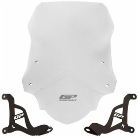 Resim GP Kompozit Aprilia SR 125 / 160 2024 Uyumlu Ön Cam Şeffaf 51 cm 