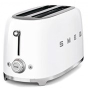 Resim Smeg TSF02WHEU 2x4 Slot Beyaz Ekmek Kızartma Makinesi 