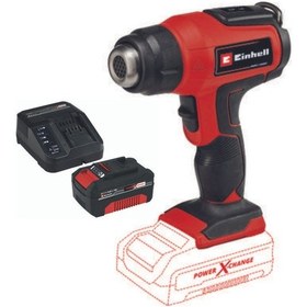 Resim Te Ha 18 Li Akülü Sıcak Hava Tabancası+ 4,0 Ah Akü Ve Şarj Kiti T 