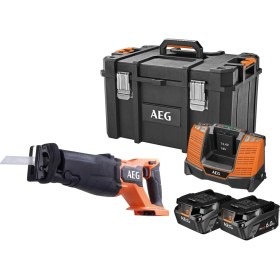 Resim AEG BUS18BL2-602MB 2x6.0Ah Çift Akülü Kömürsüz Kılıç Testere - 493550074 