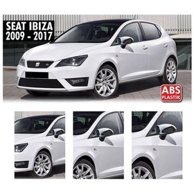 Resim Seat İbiza Yarasa Ayna Kapağı Parlak Siyah Abs Plastik - 2008 - 2017 Diğer