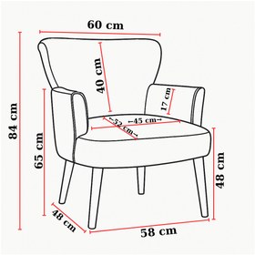 Resim Azra Aksesuar Berjer - Tekli Koltuk - Cafe -çay Seti Koltuğu -balkon Koltuğu-bahce Koltuğu Beyaz Ayak - Fuşya 