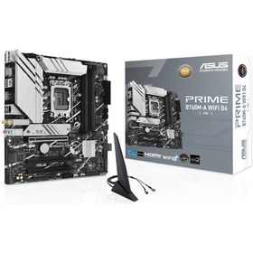 Resim Asus Prime B760M-A D4 CSM Intel B760 5333 MHz DDR4 Soket 1700 mATX Anakart 