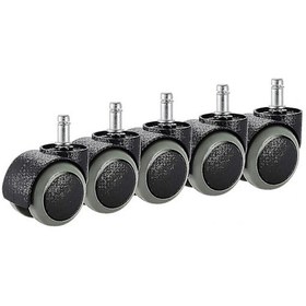 Resim Ofis Koltuğu Tekerlekleri, 5'li Paket, Ikea Sandalyesine Uyar 10mm X 22mm Ağır Hizmet Tipi Diğer 