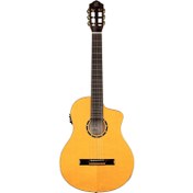 Resim Ortega Family Series Pro Flamenco Elektro Klasik Gitar (Natural) 