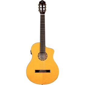 Resim Ortega Family Series Pro Flamenco Elektro Klasik Gitar (Natural) 