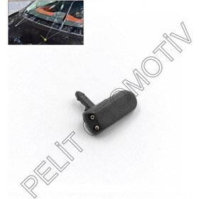 Resim Seat Leon Ön Cam Su Fiskiye Memesi Püskürtmeli 191955985a 2000-2006 