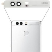 Resim Huawei Uyumlu P9 Arka Kamera Camı Lensi Beyaz 