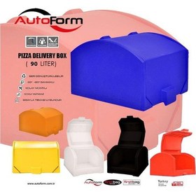 Resim Motosiklet Servis Kurye Çantası Nano Mavi 90 Litre. Pe 